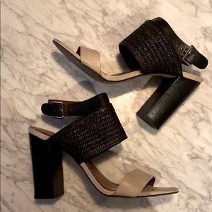 Elizabeth & James Clair block heel sandal